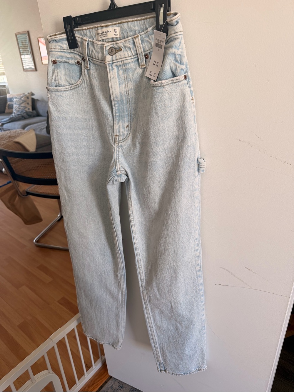 Abercrombie & Fitch Light Blue Jeans